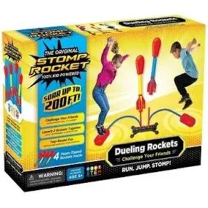 NEW Stomp Rocket The Original Dueling Rockets